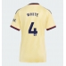 Tanie Strój piłkarski Arsenal Ben White #4 Koszulka Trzeciej dla damskie 2026-27 Krótkie Rękawy